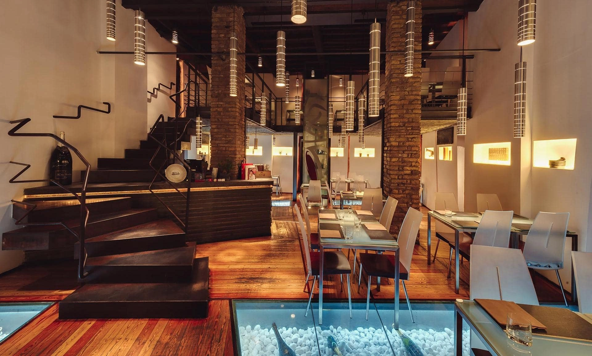 Glass Hostaria restaurant in Roma, Italy, reviews by Anjelika Lours' Kour @globalnewyorker