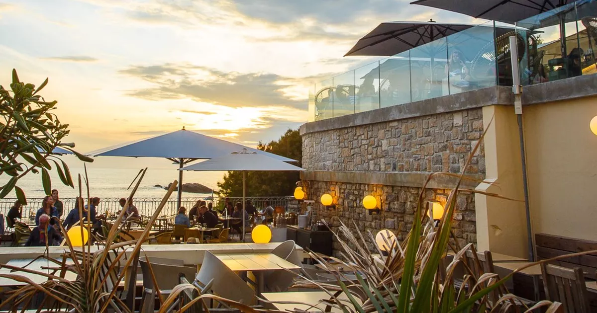 Les Baigneuses de Biarritz restaurant in France, reviews by Anjelika Lours' Kour @globalnewyorker