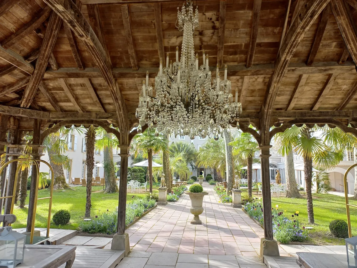 Les Prés d'Eugénie Michel Guérard hotel and restaurant in France, reviews by Anjelika Lours' Kour @globalnewyorker