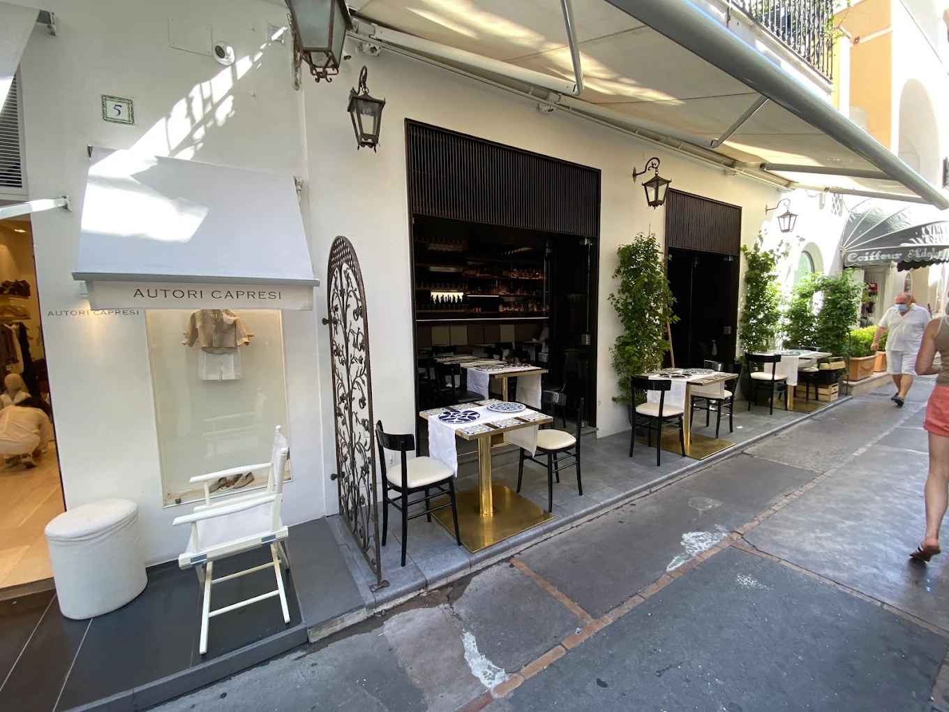 Ristorante Aurora restaurant in Capri, Italy, reviews by Anjelika Lours' Kour @globalnewyorker