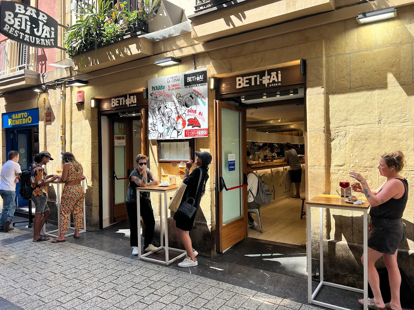 Beti-Jai Berria bistro in Gipuzkoa, Spain, reviews by Anjelika Lours' Kour @globalnewyorker