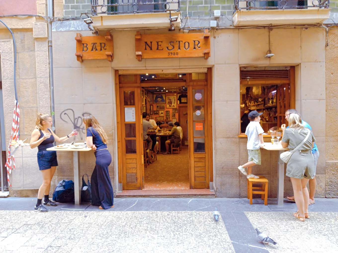 Bar Néstor restaurant in Gipuzkoa, Spain, reviews by Anjelika Lours' Kour @globalnewyorker
