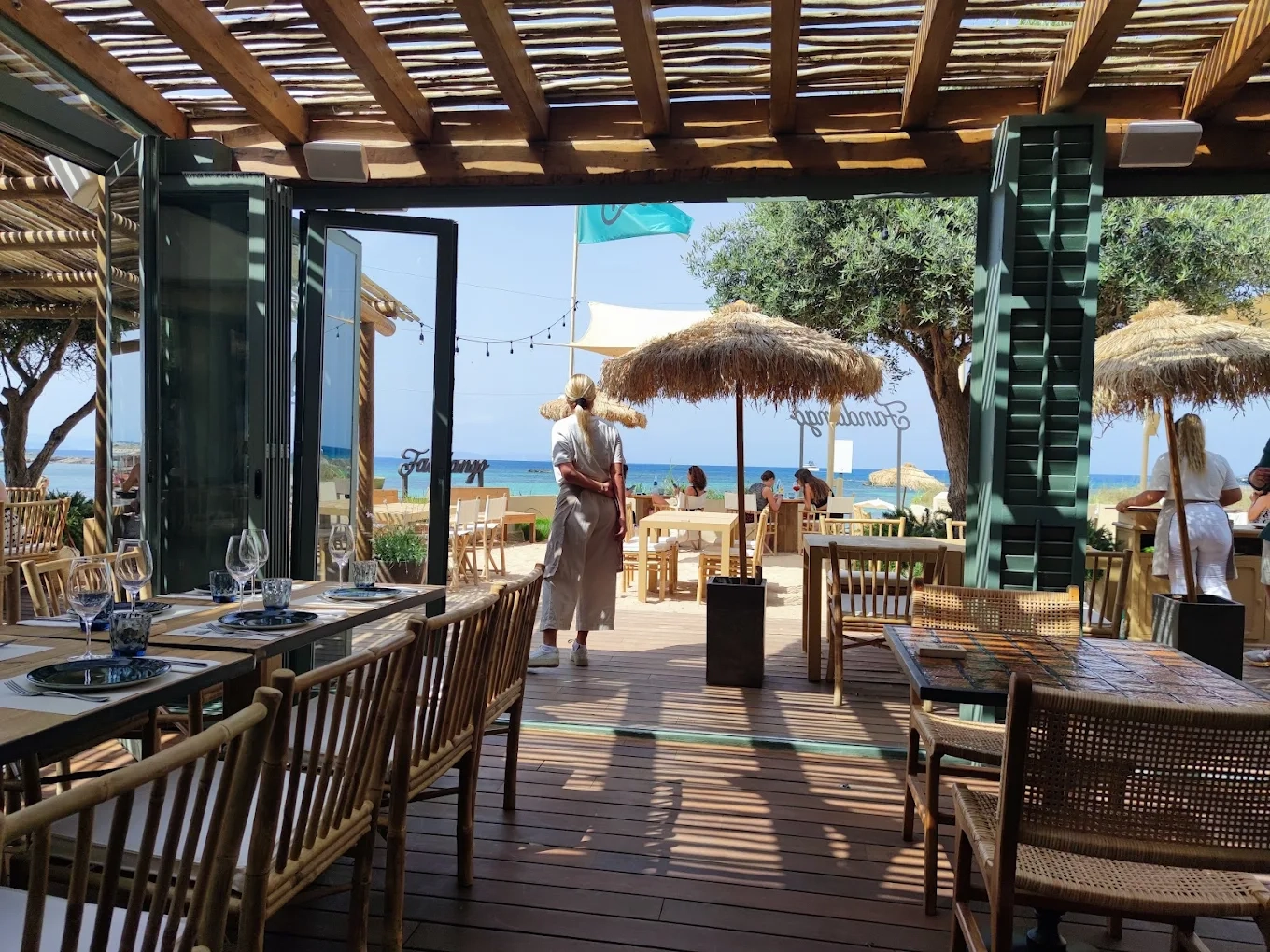 Fandango Formentera restaurant in Illes Balears, Spain, reviews by Anjelika Lours' Kour @globalnewyorker