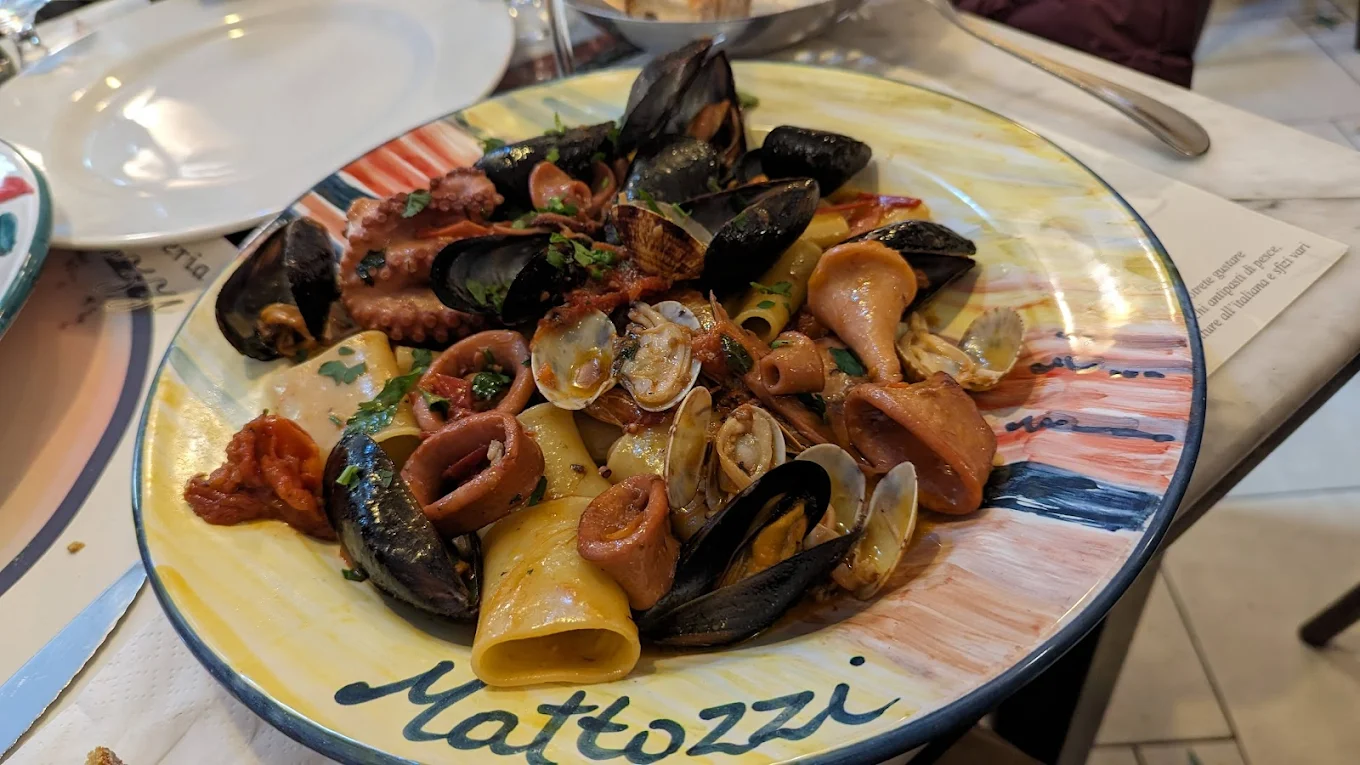Mattozzi Restaurant & Pizzeria restaurant in Napoly, Italy, reviews by Anjelika Lours' Kour @globalnewyorker